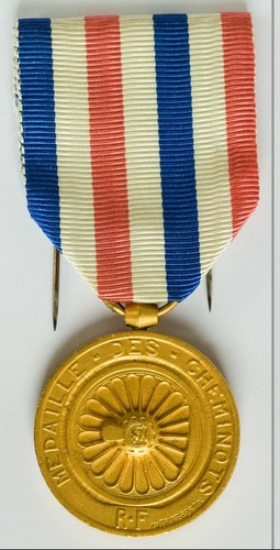 Médaille des cheminots - mÉdaille, 1951