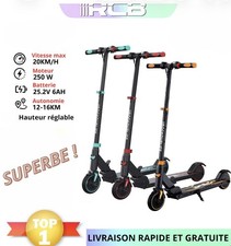 Trottinette Electrique Enfants / Ados RCB R15, Pliable, 20 km/h, 16 km autonomie