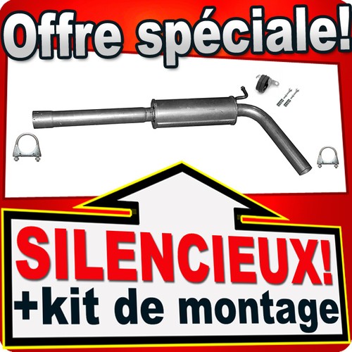 Silencieux intermédiaire pour - silencieux,