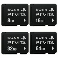 Carte mémoire PS Vita officielle Sony Playstation 64 Go, 32 Go, 16 Go, 8 Go...