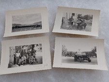Un lot de 4 photos Guerre Algérie Camp de Prisonniers militaria.