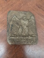 Plaque ceinturon Garde Nationale Napoléon III