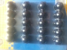 caches capuchons ecrous de roues jante alu 17 mm noir RENAULT CLIO III