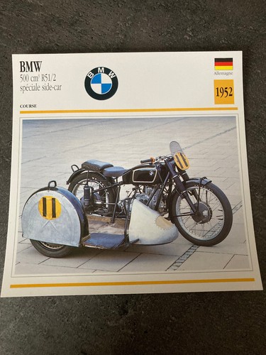 Carte fiche moto - carte,