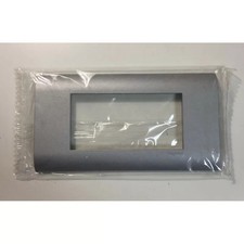 Legrand 075134 - Plaque Aluminium 4 Modules Horizontale (ANCIEN MODELE)