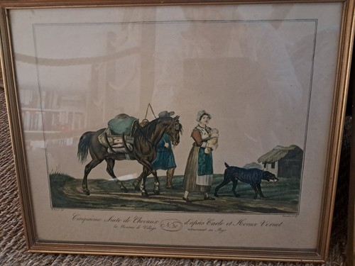 Lot gravures anciennes - de,