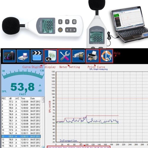 Testeur pression acoustique - testeur, de