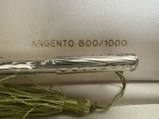 🔴 Stylo À Bille ARGENT 800