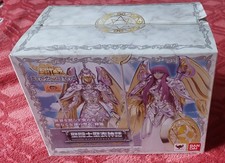 lot figurines saint seiya myth cloth bandai (athena 10th anniv/pope+13 socles)