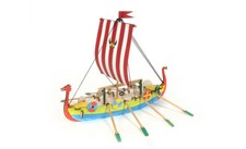 Bateau Viking Pour Enfants En Bois À Construire Dimensions : 285x230x280mm