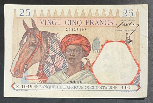 Francs afrique équatoriale - 25,