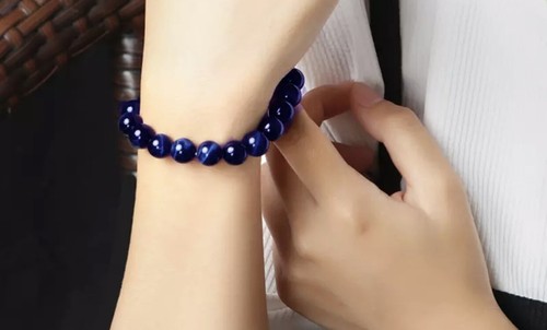 Natural 8mm gorgeous blue - gorgeous,
