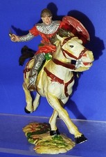 ELASTOLIN / MOYEN AGE / Cavalier .