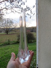 vase soliflore en cristal de