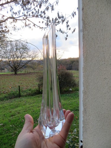 Vase soliflore cristal de - cristal,