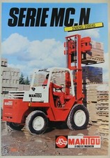 prospectus brochure chariot élévateur Manitou SERIE MC tracteur tractor traktor