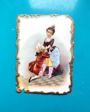 Vintage Carte Carton Chocolat
