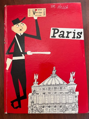 Livre paris sasek - paris, m.