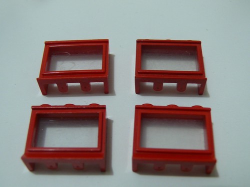 Lego fenêtres rouges - lego,