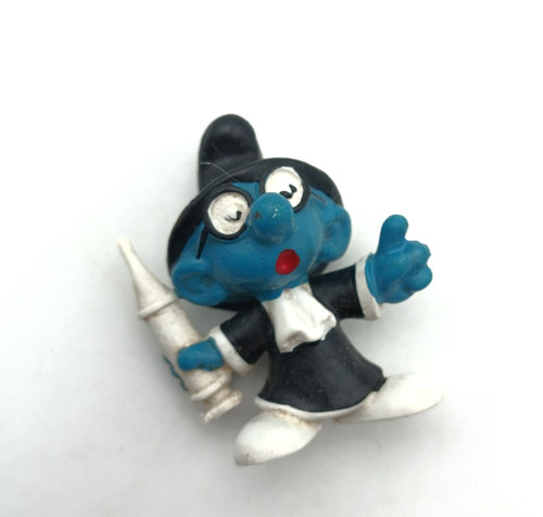 Figurine pvc vintage smurfs - figurine,