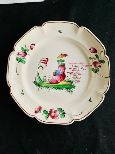 Ancienne assiette faience - assiette,