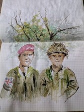 Gilles Bré – Journal De Guerre  : "Débarquement de Provence" (1944)Œuvre unique 