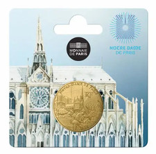 1/4€ Euros Quarter Monnaie de Paris Notre Dame de Paris 2025