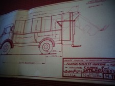 PLAN / SCHEMA - ANCIEN CAMION