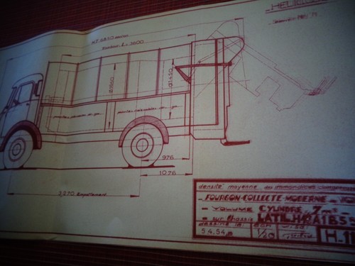 Plan schema ancien camion - plan,