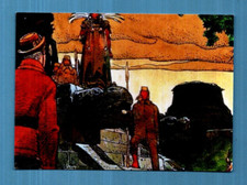 MOEBIUS. Carte postale exposition à Frankfort 2028. MORBIUD AUSSTELLUNG  5.