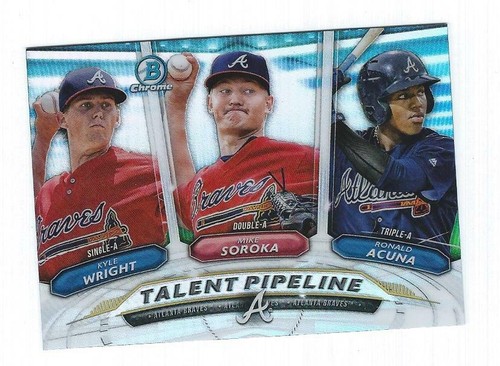 2018 bowman chrome - chrome, talent