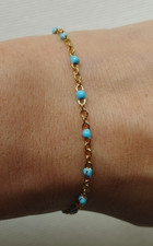 Bracelet femme doré fin en
