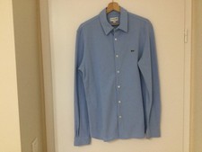 CHEMISE HOMME LACOSTE TAILLE 41 (M/L) OCCASION PARFAIT ÉTAT