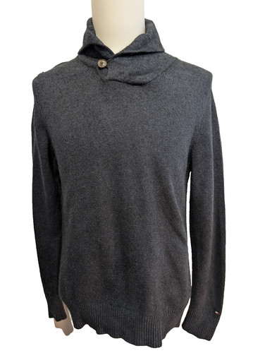 Pull tommy hilfiger col - hilfiger, roulé