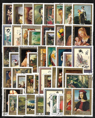 Hongrie 1966 100 timbres - 1966/90,