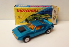 AMX Javelin en métal LESNEY-MATCHBOX n°9 + boîte (années 1970)