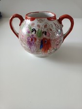 Ancien Sucrier En Porcelaine