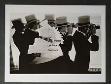 Chapeau GIVENCHY Hippodrome LONGCHAMP HORVAT Franck  photo document cutout 