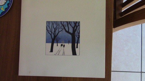 Tintin carte voeux herge - tintin, de