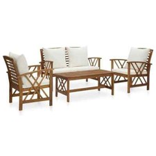 Ensemble salon jardin bois - ensemble,
