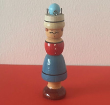 TRICOTIN ANCIEN BOIS PEINT "