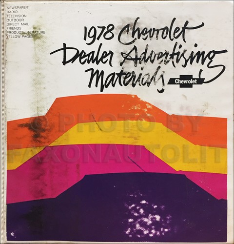 1978 chevrolet dealer - chevrolet,