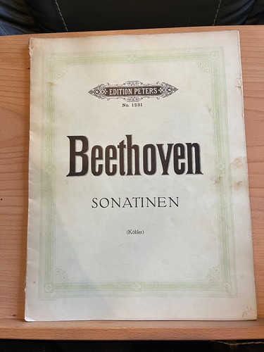 Beethoven sonatines sonatinen - beethoven,
