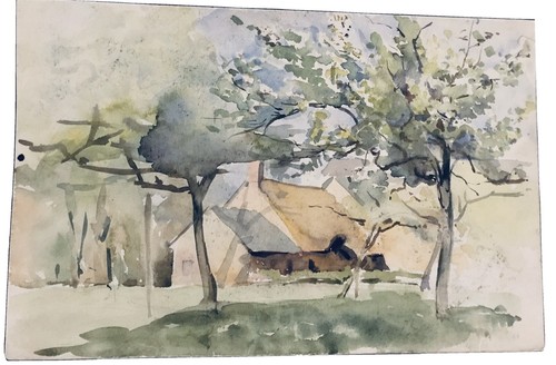 Peinture aquarelle originale - peinture,
