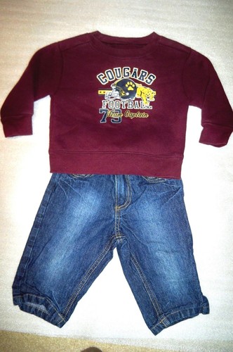 Baby boy outfit cougars - baby, outfit-