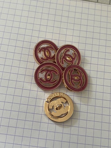 Boutons chanel vintage - boutons,