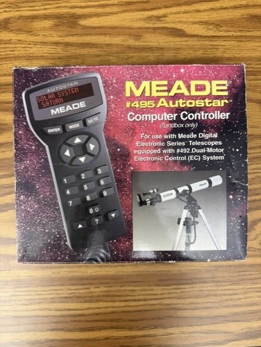 Meade 495 autostar computer - meade,