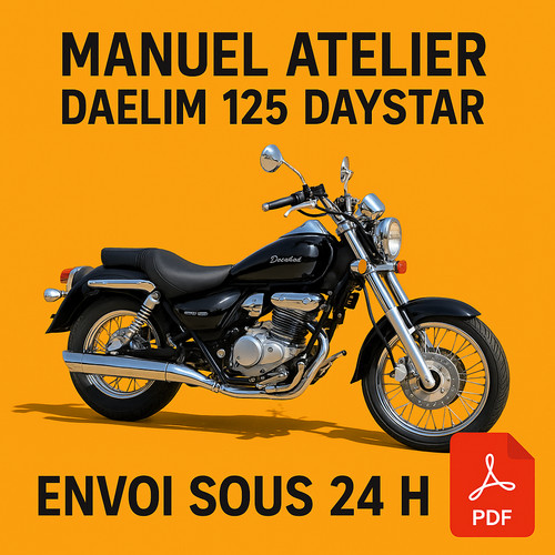 Manuel atelier daelim 125 - manuel,