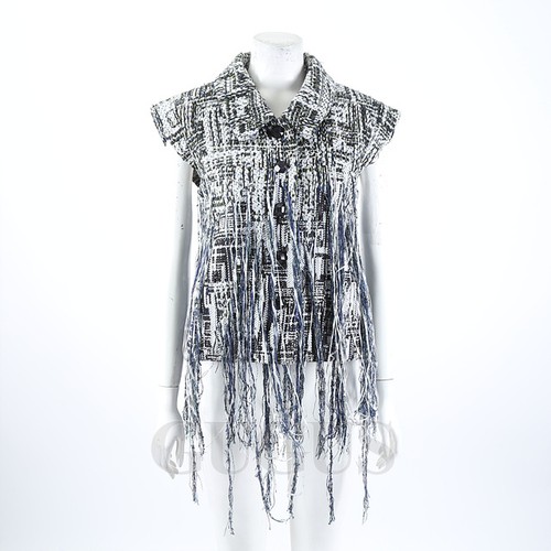 Chanel gilet tweed 124498 - chanel, en