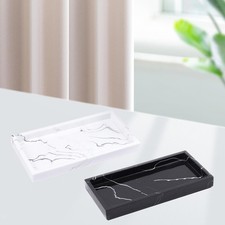 Plateau de rangement en marbre